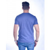 Camiseta Atacado Estampada Masculino Revanche Speedway Azul Costas