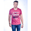 Camiseta Atacado Estampada Masculino Revanche Speedway Vinho Frente