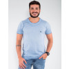 Camiseta Atacado Estonada Masculina Revanche Belmopã Azul Claro Frente