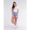 Camiseta Atacado Feminina Revanche Babe Branco Look