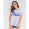 Camiseta Atacado Feminina Revanche Dominica Branco Frente