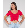 Camiseta Atacado Feminina Revanche Fabienne Vermelho Frente