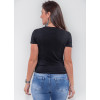 Camiseta Atacado Feminina Revanche Killing It Preto Costas