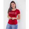 Camiseta Atacado Feminina Revanche Killing It Vermelho Frente