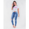 Camiseta Atacado Feminina Revanche Queen Branco Look