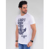 Camiseta Atacado Masculina Revanche Always Branco Lado