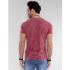 Camiseta Atacado Masculina Revanche Chanler Vermelho Costas