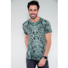 Camiseta Atacado Masculina Revanche Cuaite Verde Frente