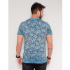 Camiseta Atacado Masculina Revanche Dashiell Azul Costas