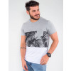 Camiseta Atacado Masculina Revanche Dual Color Mescla Lado