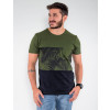 Camiseta Atacado Masculina Revanche Dual Color Verde Lado