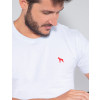 Camiseta Atacado Masculina Revanche Emilo Branco Detalhe