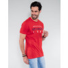 Camiseta Atacado Masculina Revanche Eslováquia Vermelho Lado