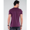 Camiseta Atacado Masculina Revanche Gabão Roxo Costas