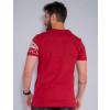 Camiseta Atacado Masculina Revanche Henzo Vermelho Costas