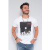 Camiseta Atacado Masculina Revanche Jesper Branco Frente