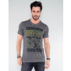 Camiseta Atacado Masculina Revanche Riverside Cinza Frente