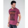 Camiseta Atacado Masculina Revanche Riverside Vinho Lado