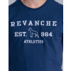 Camiseta Atacado Masculino Revanche Gael Azul Marinho Detalhe Frente