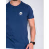 Camiseta Atacado Masculino Revanche Rael Azul marinho Detalhe Frente