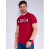 Camiseta Atacado Masculino Revanche Roman Vermelho Frente