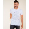 Camiseta Atacado Masculino Revanche Star Branco Detalhe