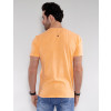 Camiseta Atacado Skull Masculina Revanche Christien Laranja Costas