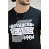Camiseta estampada atacado masculino Revanche Bonfim Preto