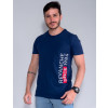 Camiseta Atacado Masculino Revanche Renne Azul Marinho