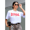 Camiseta Oversized Estampada Atacado Feminino Revanche Marje