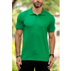 Camiseta Polo Bordado Com Elastano Atacado Masculino Revanche Durazno Verde Bandeira