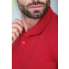 Camiseta Polo Bordado Com Elastano Atacado Masculino Revanche Durazno Bordo