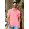 Camiseta Polo Com Elastano Atacado Masculino Revanche Dahod Rosa