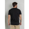 Camiseta Estampada Atacado Masculino Revanche Cólofon Preto