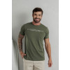 Camiseta Estampada Atacado Masculino Revanche Cólofon Verde Musgo