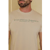 Camiseta Estampada Atacado Masculino Revanche Cólofon Areia