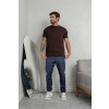 Camiseta Regular Fit Atacado Masculino Revanche Ausugo Marrom Escuro