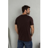 Camiseta Regular Fit Atacado Masculino Revanche Ausugo Marrom Escuro