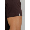 Camiseta Regular Fit Atacado Masculino Revanche Ausugo Marrom Escuro