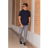 Camiseta Regular Fit Atacado Masculino Revanche Ausugo Azul Marinho Ultra