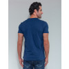 Camiseta Atacado Masculino Revanche Florent Azul marinho Costas