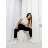 Cropped de tricot com barra personalizada atacado feminina Revanche Valença Off-White