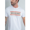 Camiseta Estampada Atacado Masculino Revanche Teguise Branco