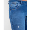  Calça Jeans Atacado Reta Masculina Revanche Beauchamp Azul Detalhe Frente