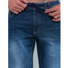 Bermuda Jeans Atacado Masculina Revanche Cretien Azul Detalhe