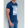 Camiseta Atacado Masculino Revanche Eloi Azul Marinho Detalhe