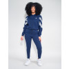 Conjunto Moletom Atacado Feminino Revanche Amedee Azul Frente
