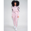 Conjunto Moletom Atacado Feminino Revanche Amedee Rosa Frente