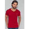 Camiseta Atacado Masculina Revanche Carlos Vermelho Frente