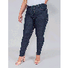  Calça Jeans Atacado Cigarrete Plus Size Feminina Revanche Daniela Azul Frente
